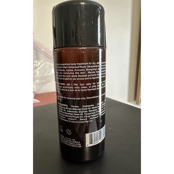 African Botanics Stretch Mark Botanical Body Oil 100ml SEALED / NEW - Picture 3 of 3